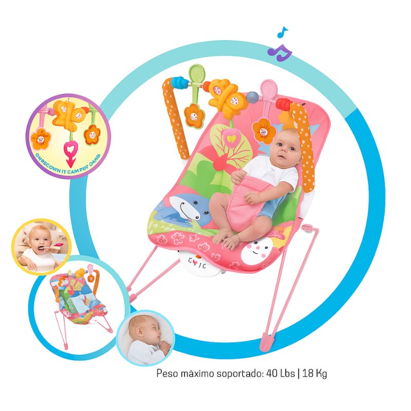 Silla Vibradora Para Bebe 68133