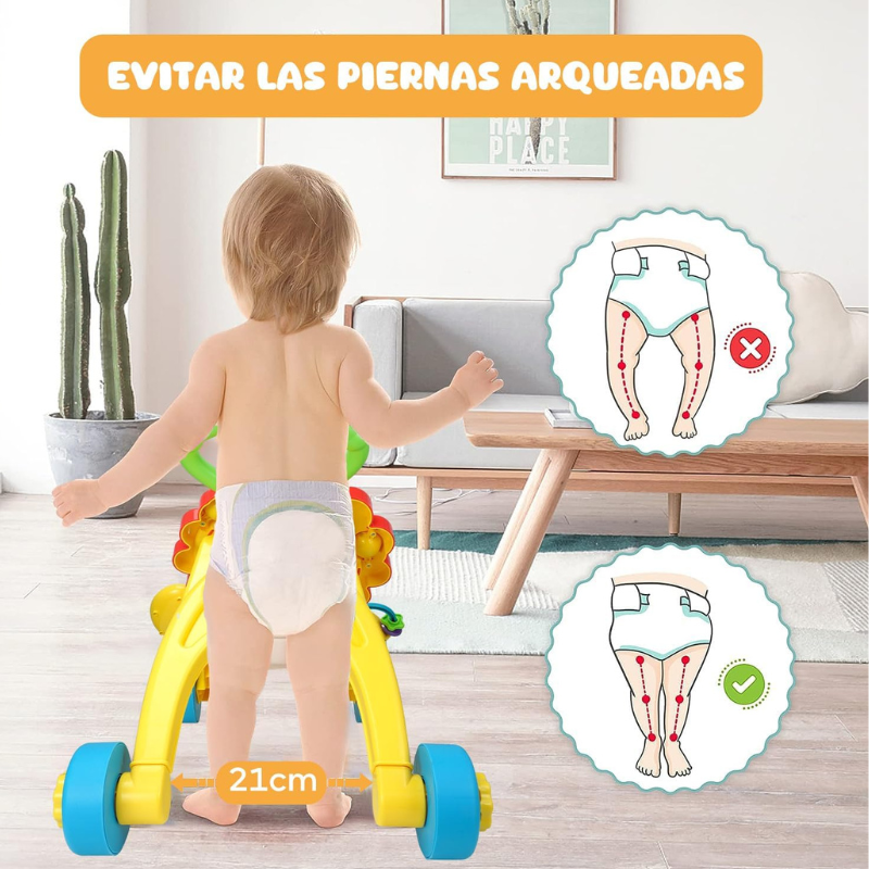 Andadera Leon Tipo Carretilla S918