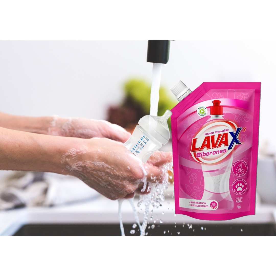 Lava tetero Lavax Neutro Doypack 450Ml 9104