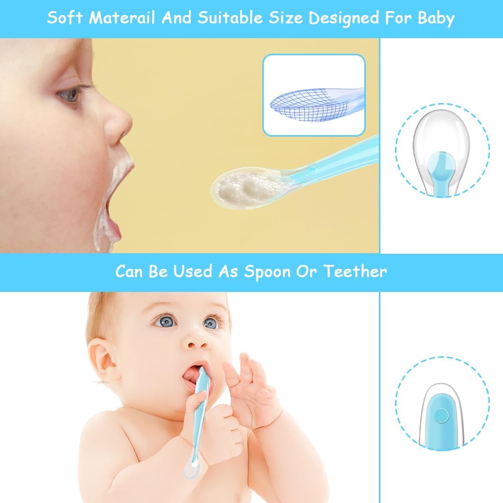 Cuchara De Silicona Para Bebe FZ-5001-Y