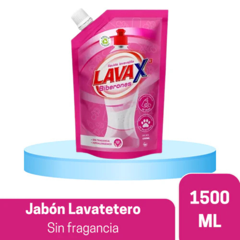 Lava tetero Lavax Neutro Doypack 1500Ml 9004