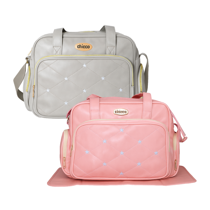 Bolso Pañalera Tipo Cuero 091