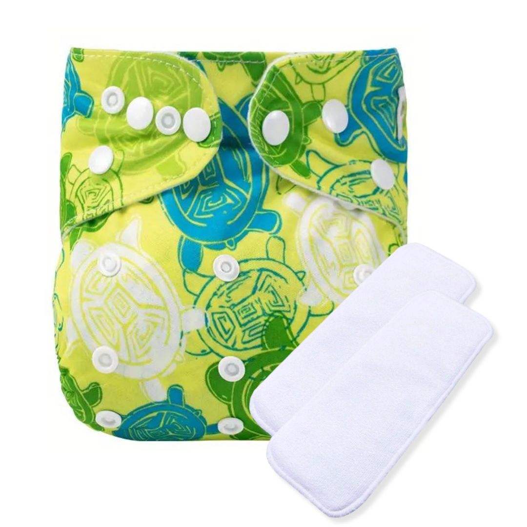 Pañal ecologico + 2 Insertos HL-2+2